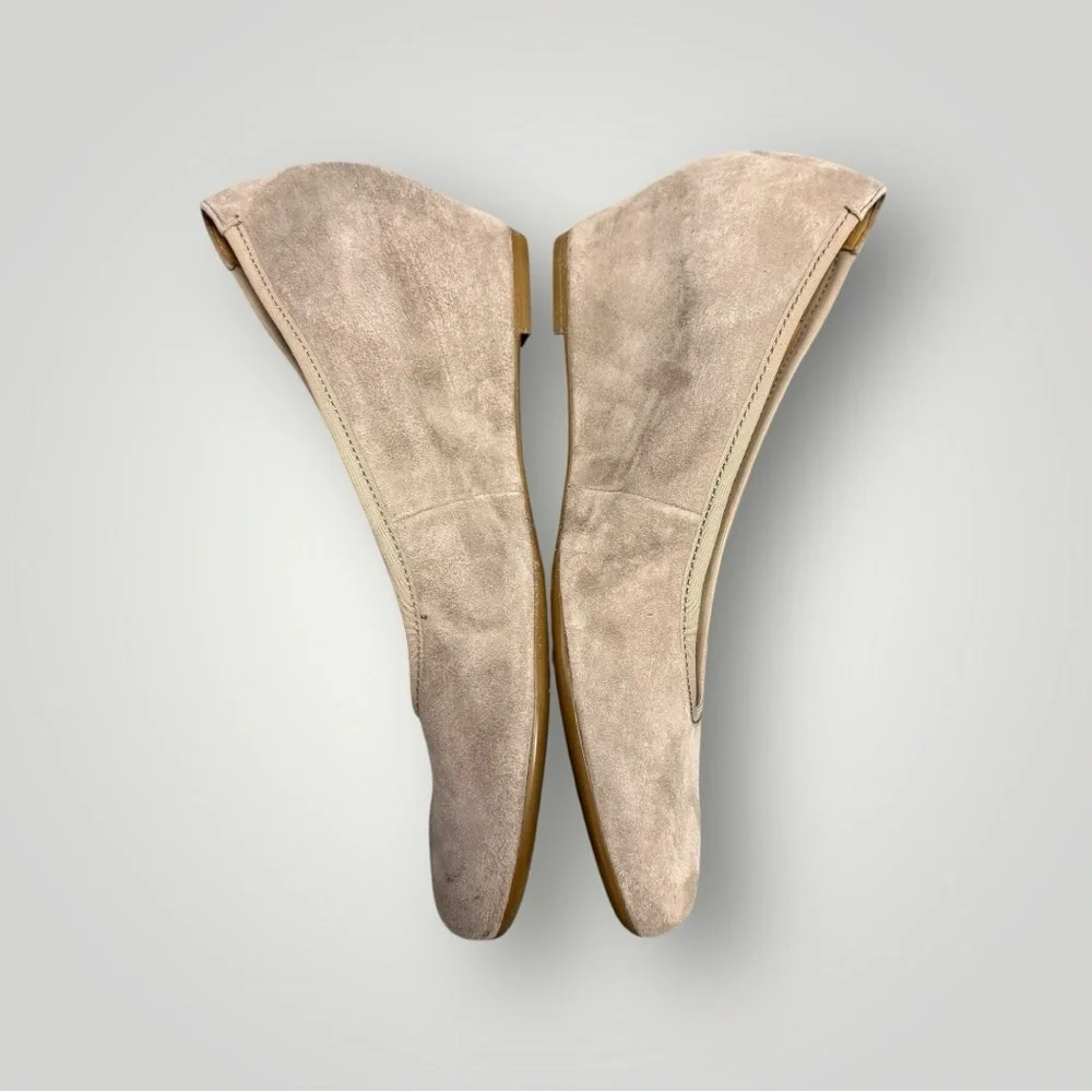 Gabor Chloe Ballet Wedge Tan Sz UK‎ 5 US 7.5